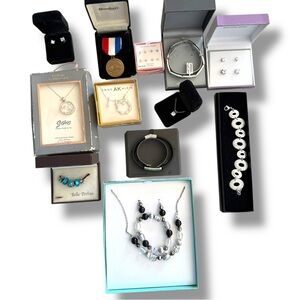 Jewelry Lot New in Boxes Bella Perlina Anne Klein Bracelets Necklaces Earrings